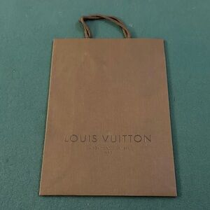 Louis Vuitton Chocolate Brown Gift Bag